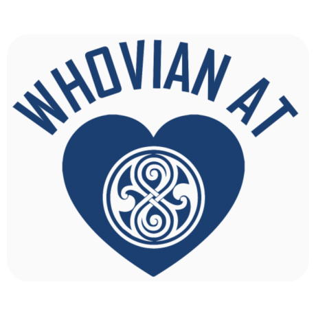Podkładka pod mysz „Whoavian at Heart”