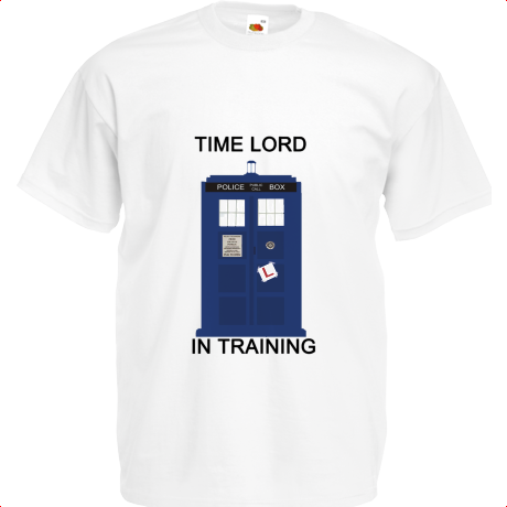 Koszulka dziecięca „Time Lord in Training”