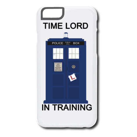 Etui na iPhone „Time Lord in Training”