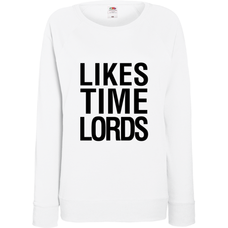Bluza damska „Likes Time Lords”