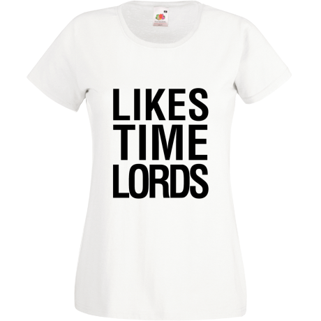 Koszulka damska „Likes Time Lords”