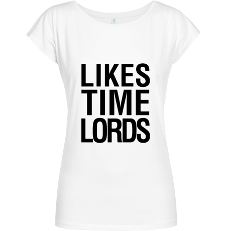 Koszulka Geffer „Likes Time Lords”