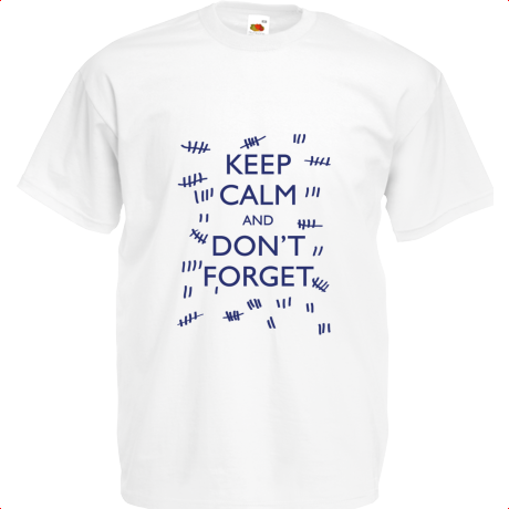 Koszulka dziecięca „Keep Calm and Don’t Forget”