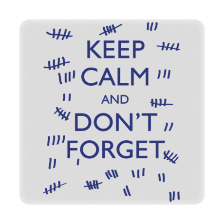 Magnes „Keep Calm and Don’t Forget”