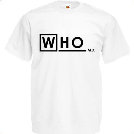 Koszulka dziecięca „Who MD”