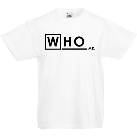 Koszulka dla malucha „Who MD”