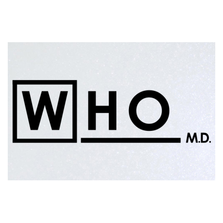 Blacha „Who MD”
