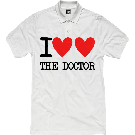 Polo damskie „I Heart The Doctor”