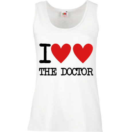 Bezrękawnik damski „I Heart The Doctor”