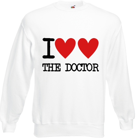 Bluza „I Heart The Doctor”