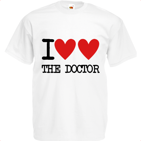 Koszulka dziecięca „I Heart The Doctor”