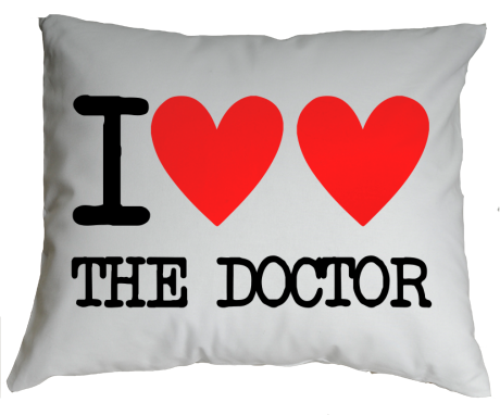 Poduszka „I Heart The Doctor”