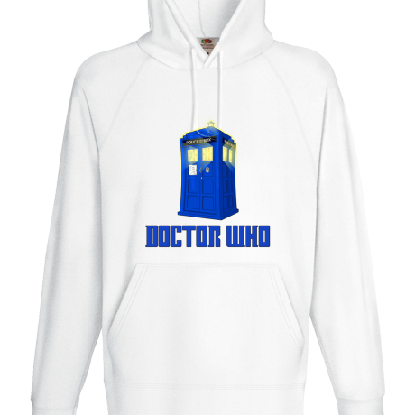 Bluza z kapturem „Doctor Who Police Box”