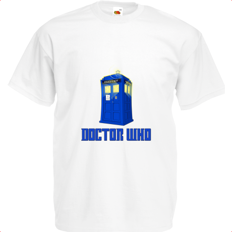 Koszulka dziecięca „Doctor Who Police Box”