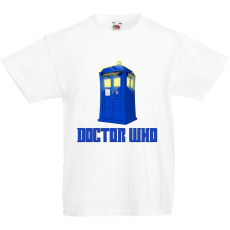 Koszulka dla malucha „Doctor Who Police Box”