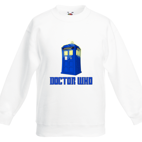 Bluza dziecięca „Doctor Who Police Box”