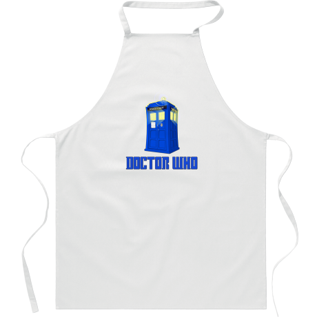 Fartuch „Doctor Who Police Box”