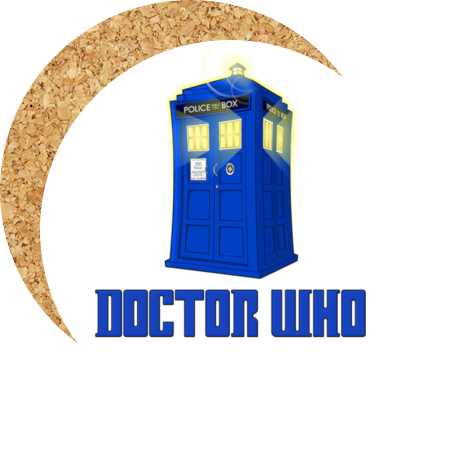Podkładka pod kubek „Doctor Who Police Box”