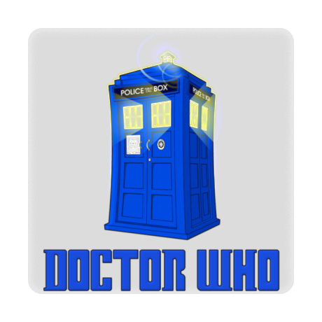 Magnes „Doctor Who Police Box”