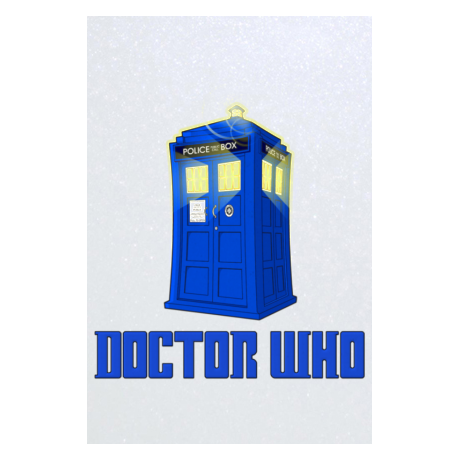 Blacha „Doctor Who Police Box”