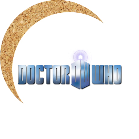 Podkładka pod kubek „Doctor Who Logo”