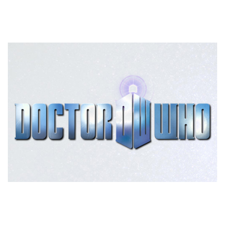 Blacha „Doctor Who Logo”