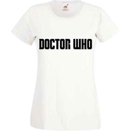 Koszulka damska „Doctor Who Logo 2”