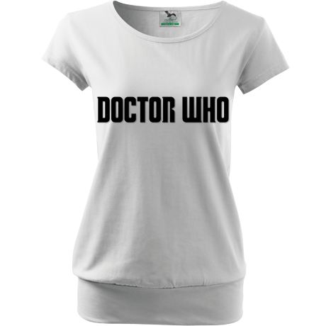 Koszulka City „Doctor Who Logo 2”