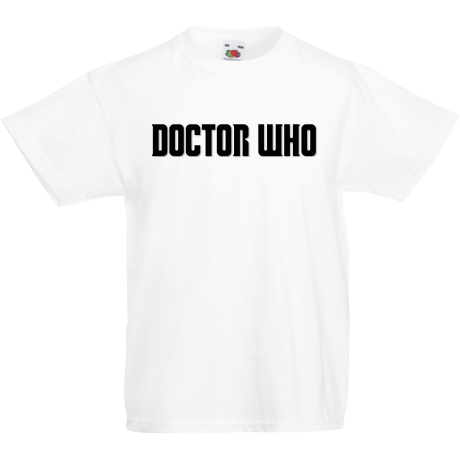 Koszulka dla malucha „Doctor Who Logo 2”