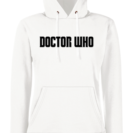 Bluza damska z kapturem „Doctor Who Logo 2”
