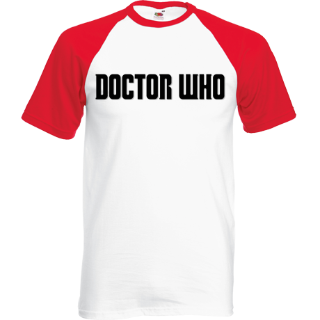 Koszulka bejsbolówka „Doctor Who Logo 2”