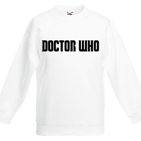 Bluza dziecięca „Doctor Who Logo 2”