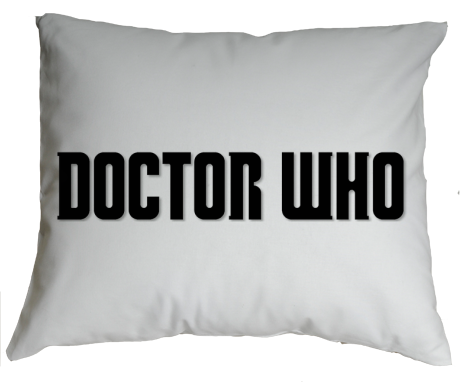 Poduszka „Doctor Who Logo 2”
