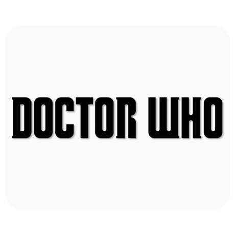Podkładka pod mysz „Doctor Who Logo 2”