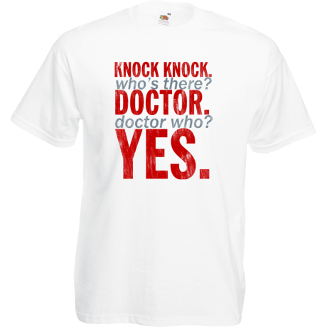 Koszulka „Knock Knock Doctor Who”