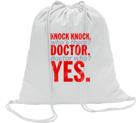 Worko-plecak „Knock Knock Doctor Who”