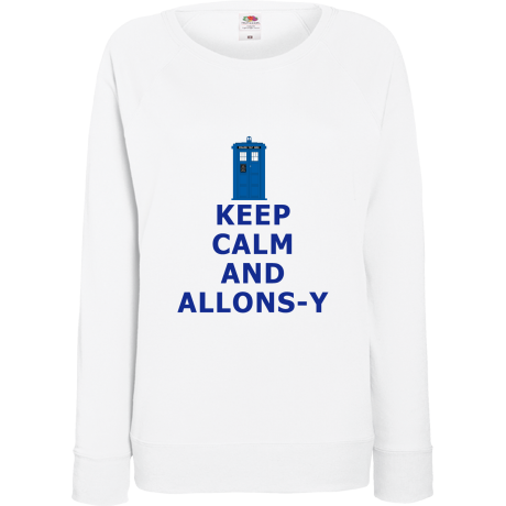 Bluza damska „Keep Calm and Allons-y”