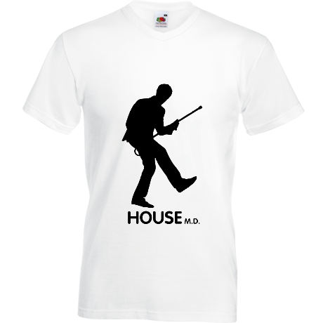 Koszulka w serek „House M.D.”