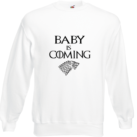 Bluza „Baby Is Coming”