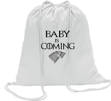 Worko-plecak „Baby Is Coming”