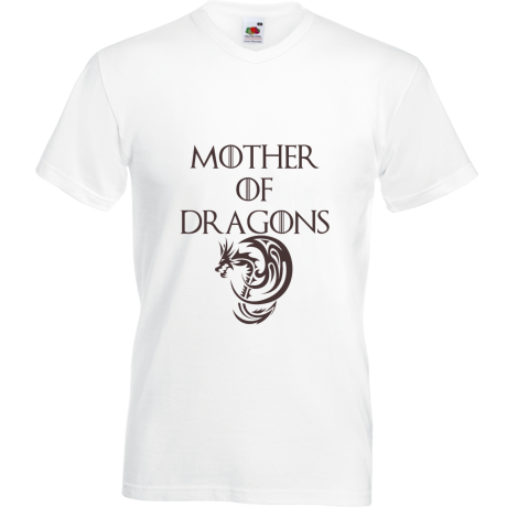 Koszulka w serek „Mother of Dragons”