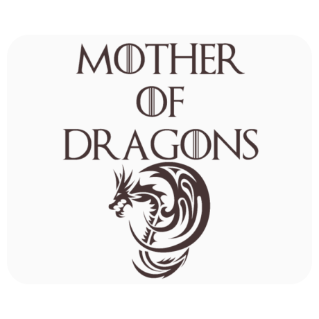 Podkładka pod mysz „Mother of Dragons”