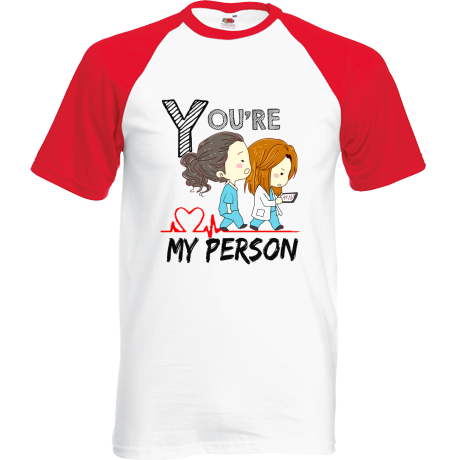 Koszulka bejsbolówka „You’re My Person 2”