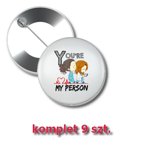 Przypinka „You’re My Person 2”