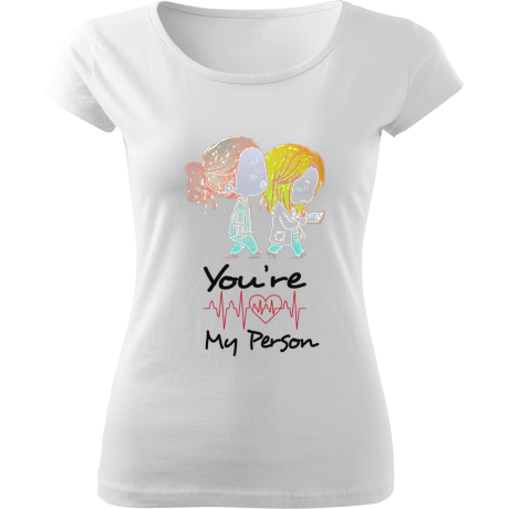Koszulka damska fit „You’re My Person 3”