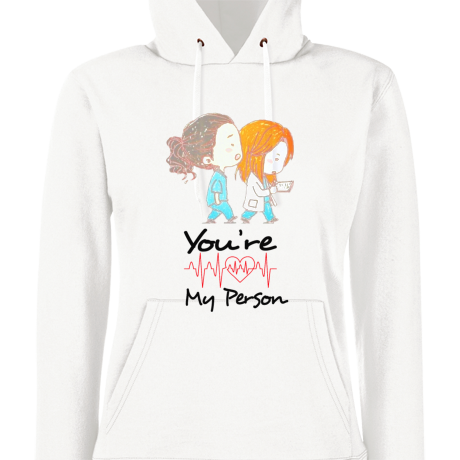 Bluza damska z kapturem „You’re My Person 3”