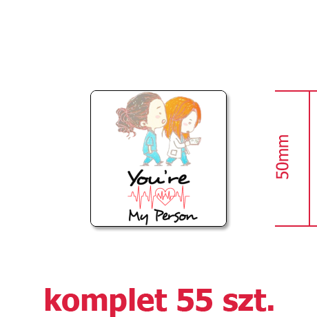 Wlepka „You’re My Person 3”