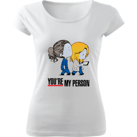 Koszulka damska fit „You’re My Person 4”