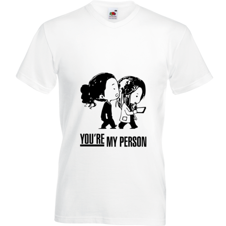 Koszulka w serek „You’re My Person 5”