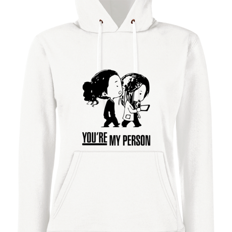 Bluza damska z kapturem „You’re My Person 5”